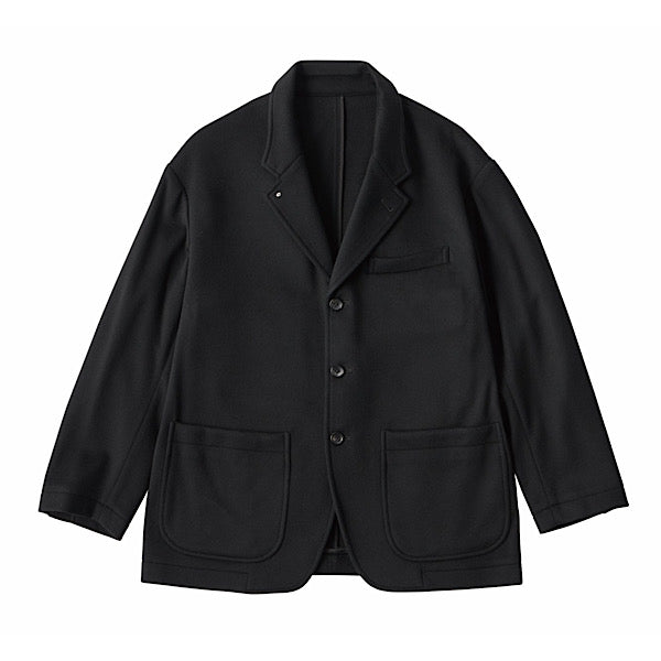 Porter Classic CASHMERE TAILORED JACKET W/PLATINUM CHARM